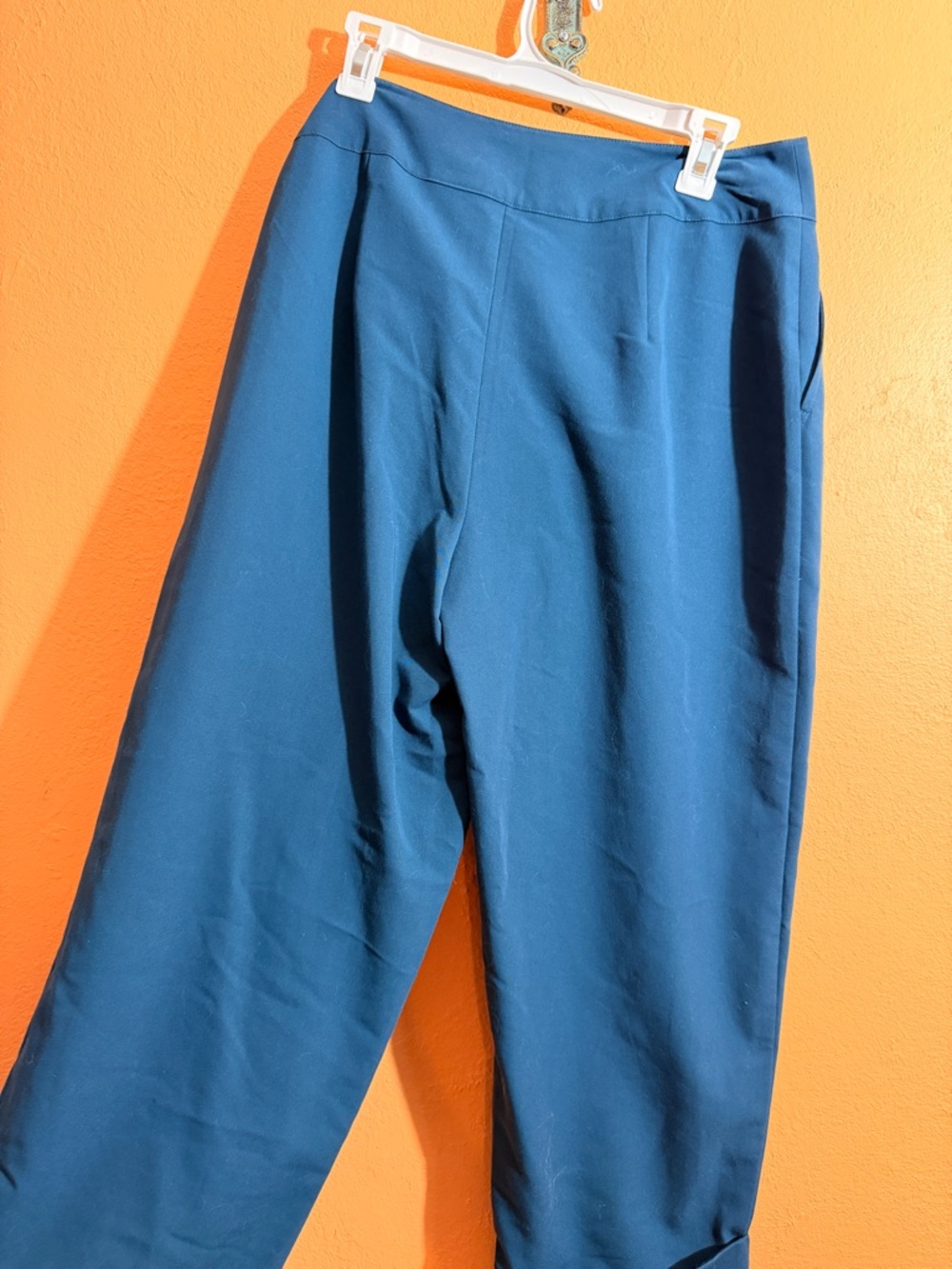 Her Universe Blue Doctors Who Tardis Crop Dress Pants - Picture 4 of 4